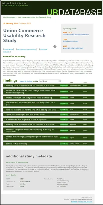 User Research Database — Research 02