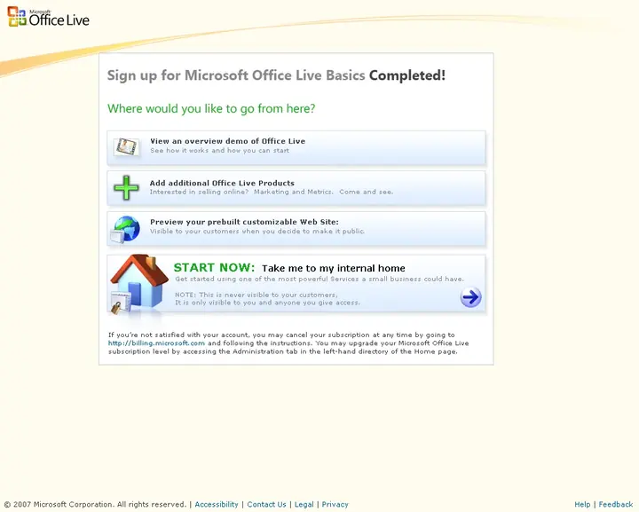 Initial Customer Experience — Validation 01