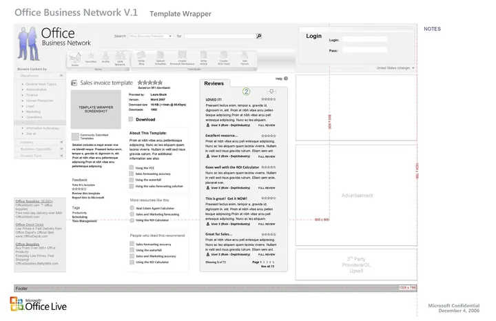 Office Live Business Network — Exploration 01
