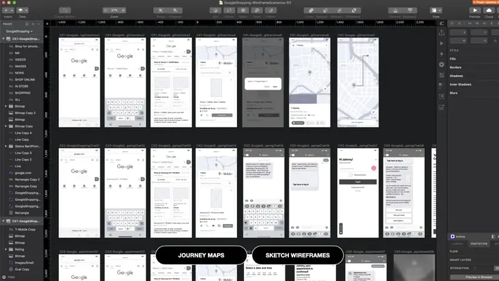 Current Covers · Checkout Flow Logged In