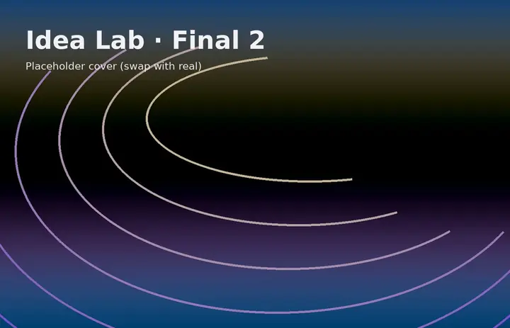 Idea Lab Archive 02
