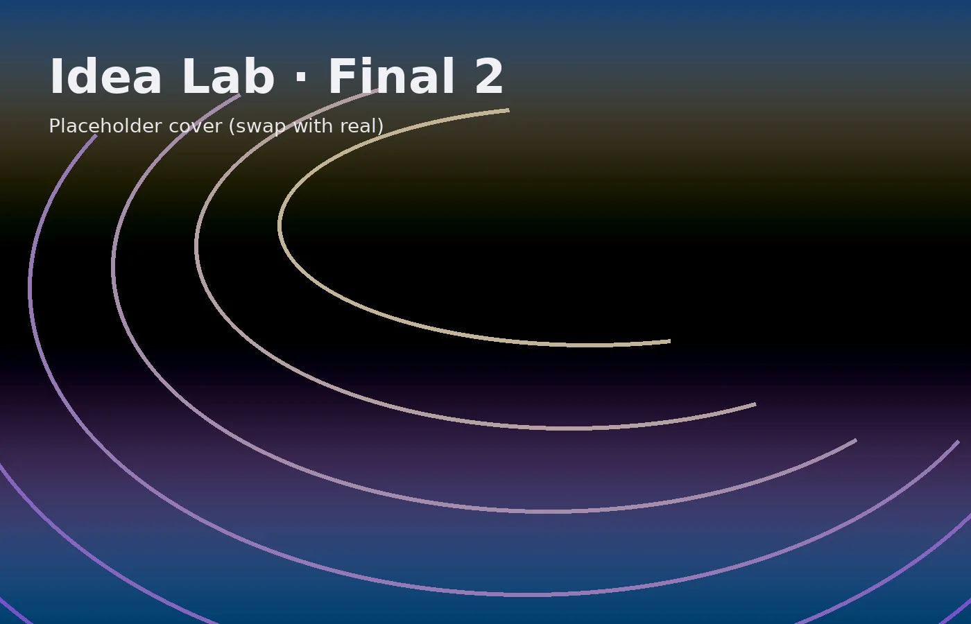 Idea Lab : Final 2 = So I 02